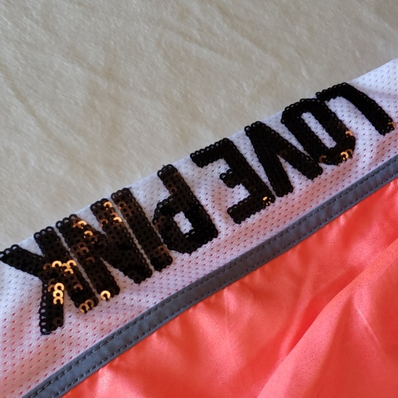 PINK VS Shimmer Running Shorts - Picture 3 of 7